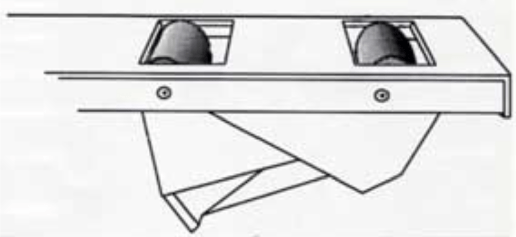 Conveyor System Rollers Lowered